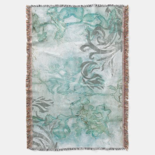 Spray mit nicht verzierter Blume III Decke (Vorderseite Vertikal)