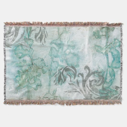 Spray mit nicht verzierter Blume III Decke (Vorderseite)