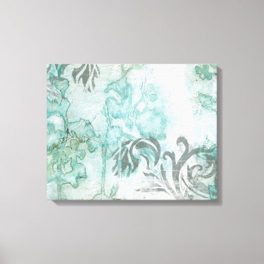 Spray mit nicht verzierter Blume III Leinwanddruck (Vorderseite)