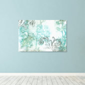 Spray mit nicht verzierter Blume III Leinwanddruck (Insitu (Holzboden))