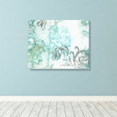 Spray mit nicht verzierter Blume III Leinwanddruck (Insitu (Holzboden))