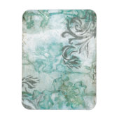 Spray mit nicht verzierter Blume III Magnet (Vertikal)