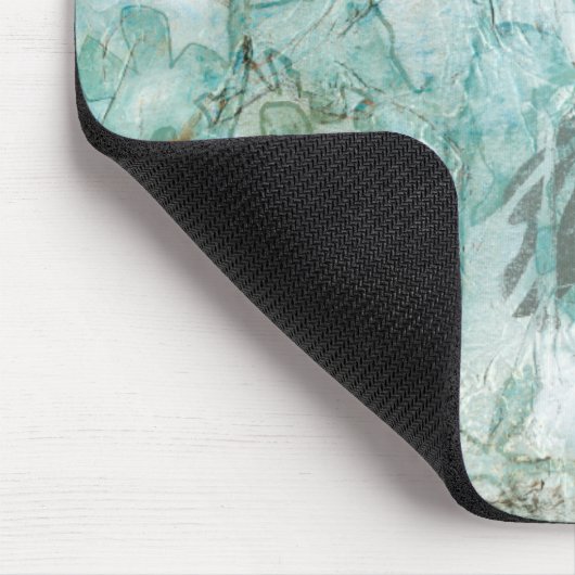 Spray mit nicht verzierter Blume III Mousepad (Ecke)