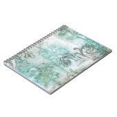 Spray mit nicht verzierter Blume III Notizblock (Linke Seite)