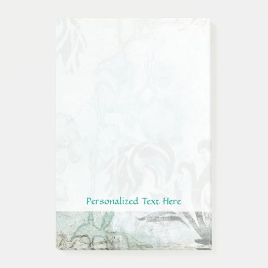 Spray mit nicht verzierter Blume III Post-it Klebezettel (Vorderseite)