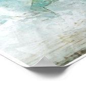 Spray mit nicht verzierter Blume III Poster (Ecke)