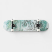 Spray mit nicht verzierter Blume III Skateboard (Horizontal)