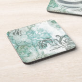 Spray mit nicht verzierter Blume III Untersetzer (Linke Seite)