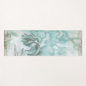 Spray mit nicht verzierter Blume III Yogamatte (Vorderseite (Horizontal))