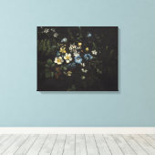 Spray of Blume and Ferns by Titian Ramsay Peale Leinwanddruck (Insitu (Holzboden))