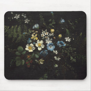 Spray of Blume and Ferns by Titian Ramsay Peale Mousepad