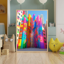 Spray of Creativy: Colorful Graffiti Kids Room