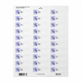 Spray of Lilacs Save the Date (Vorne)
