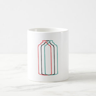 Spray Paint Can Illusion Kaffeetasse