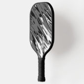 Spray Paint Dark Neutrals Pickleball Schläger (Links)