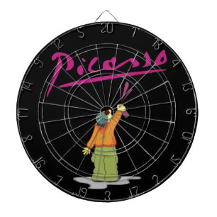 Spray Paint Dartscheibe