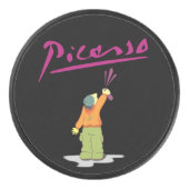 Spray Paint Eishockey Puck (Vorderseite)