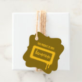 Spray Paint Geschenkanhänger (Beispiel)