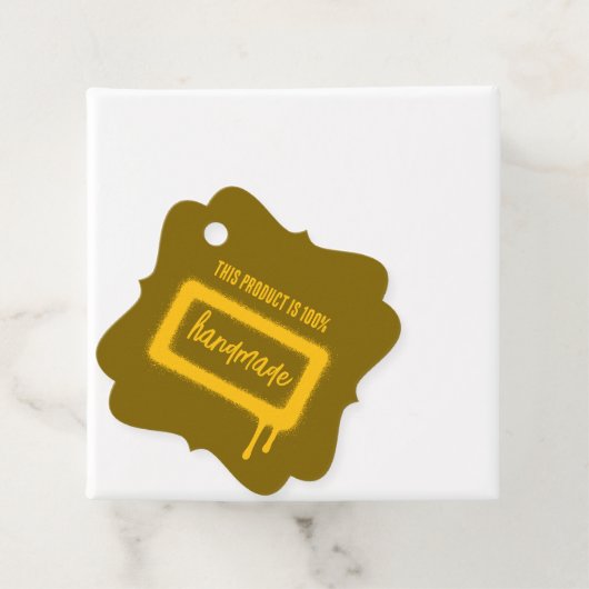 Spray Paint Geschenkanhänger (Beispiel)