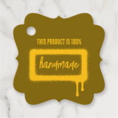 Spray Paint Geschenkanhänger (Vorderseite)