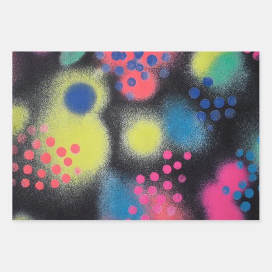 Spray Paint Geschenkpapier Set (Vorderseite 2)