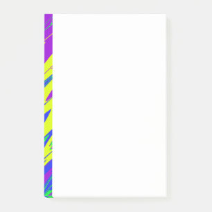 Spray Paint Mardi Gras Blue Post-it Klebezettel