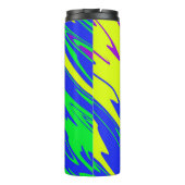 Spray Paint Mardi Gras Blue Thermosbecher (Rückseite)
