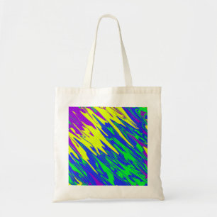 Spray Paint Mardi Gras Blue Tragetasche