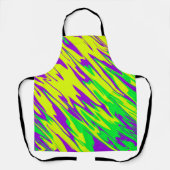 Spray Paint Mardi Gras Schürze (Vorderseite)