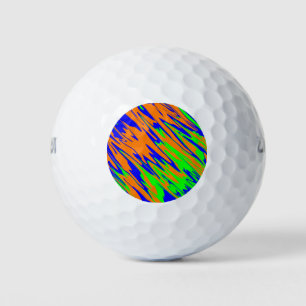 Spray Paint Orange Blue Limon Golfball