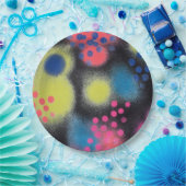 Spray Paint Pappteller (Party)