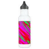Spray Paint Red Pink Green Edelstahlflasche (Rechts)
