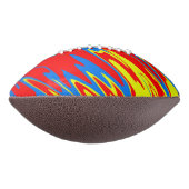 Spray Paint Red Yellow Blue Football (Gedreht 90)
