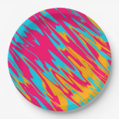 Spray Paint Sorbet Pappteller (Vorderseite)