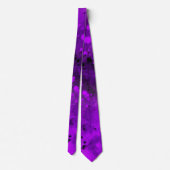 Spray Paint Spritzer Effect Neck Tie Krawatte (Rückseite)