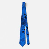 Spray Paint Spritzer Effect Neck Tie Krawatte (Vorderseite)
