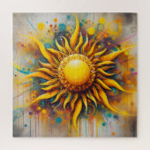 Spray Paint Sun Puzzle (Vertikal)
