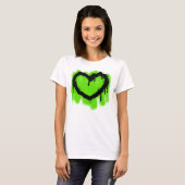Spray Painted Heart T-Shirt (Vorne ganz)