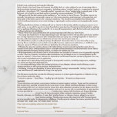 Spray Tan Business Planner Flyer (Hinten)