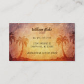 Spray-TAN-Slogan-Visitenkarten Visitenkarte (Rückseite)