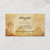 Spray-TAN-Slogan-Visitenkarten Visitenkarte (Rückseite)