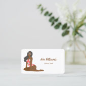 Spray Tan Visitenkarte (Stehend Vorderseite)