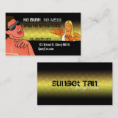 Spray-TAN-Visitenkarten Visitenkarte (Vorne/Hinten)