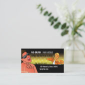 Spray-TAN-Visitenkarten Visitenkarte (Stehend Vorderseite)