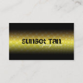 Spray-TAN-Visitenkarten Visitenkarte (Rückseite)