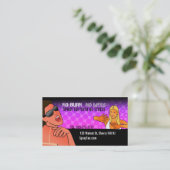 Spray-TAN-Visitenkarten Visitenkarte (Stehend Vorderseite)