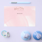 Spray tans Logo elegante Rose Goldtypografie pink Flyer (Einzeln)