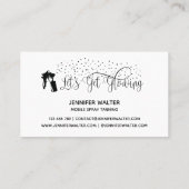 SPRAY TANS VISITENKARTE (Rückseite)