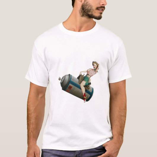 Spraycan Fahrt T-Shirt (Vorderseite)