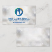 Sprayflasche-Logo | Sparkor Clean Visitenkarte (Vorne/Hinten)